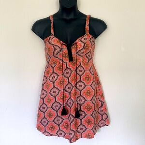 No Boundaries Juniors Paisley Dress